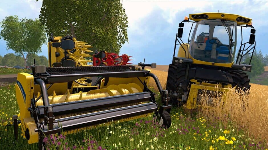 Скриншот 2 из Farming Simulator 15: New Holland Pack