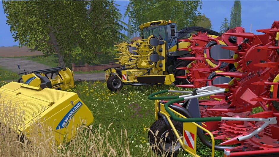 Скриншот 8 из Farming Simulator 15: New Holland Pack