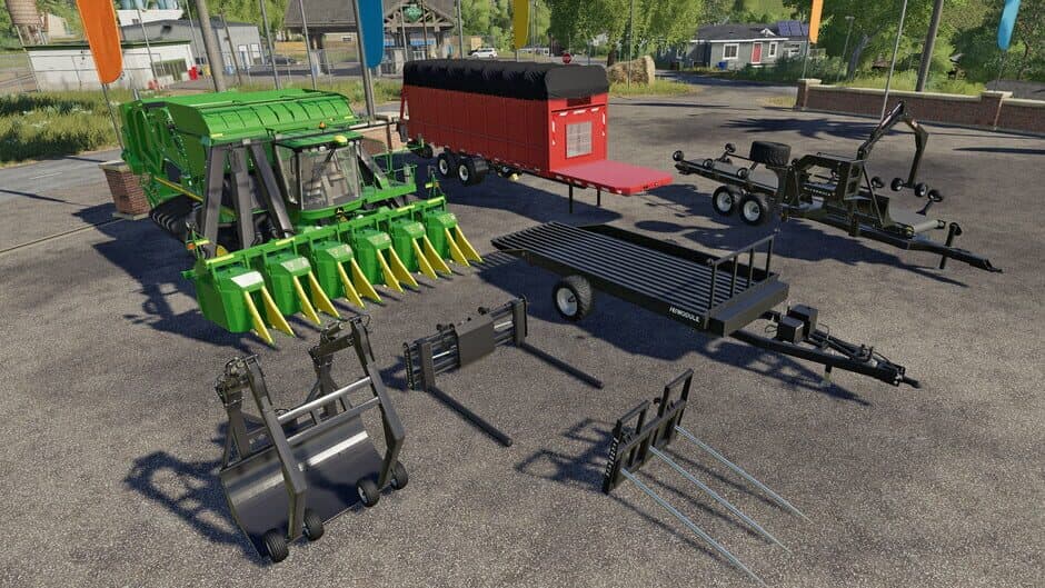 Скриншот 5 из Farming Simulator 19: John Deere Cotton DLC