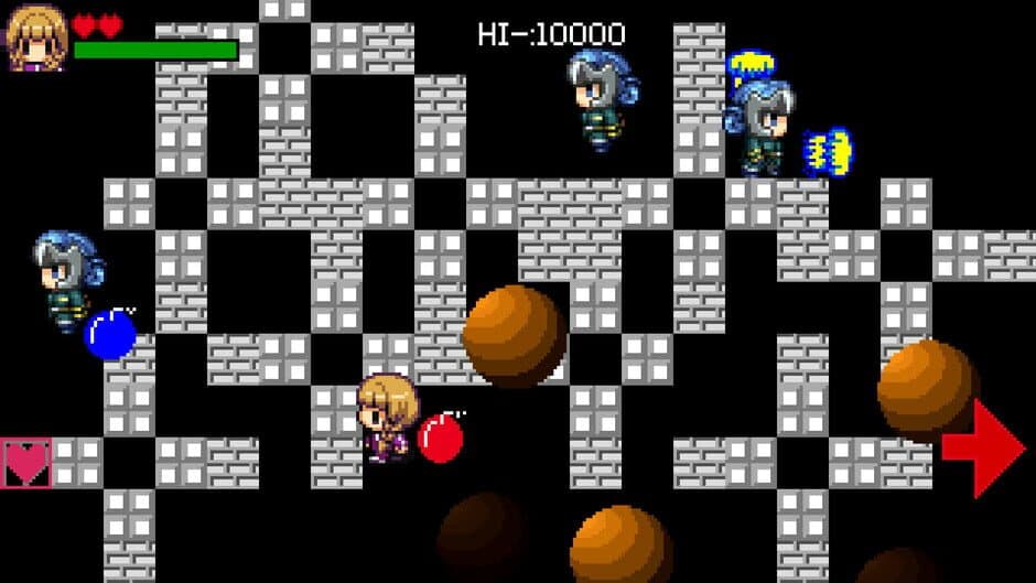 Скриншот 4 из The Tower of TigerQiuQiu: Bomber the Falling Stone