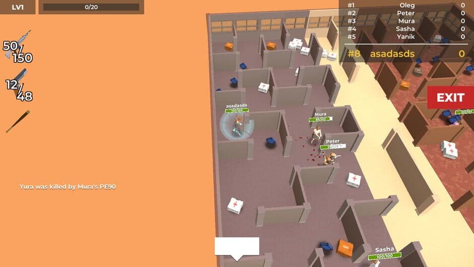 Скриншот 4 из Office Strike War: Multiplayer Battle Royale