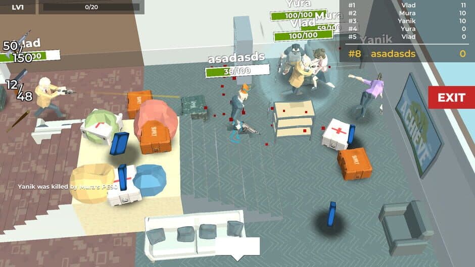 Скриншот 5 из Office Strike War: Multiplayer Battle Royale