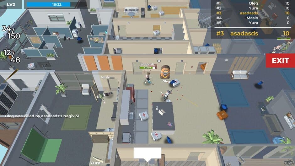 Скриншот 8 из Office Strike War: Multiplayer Battle Royale