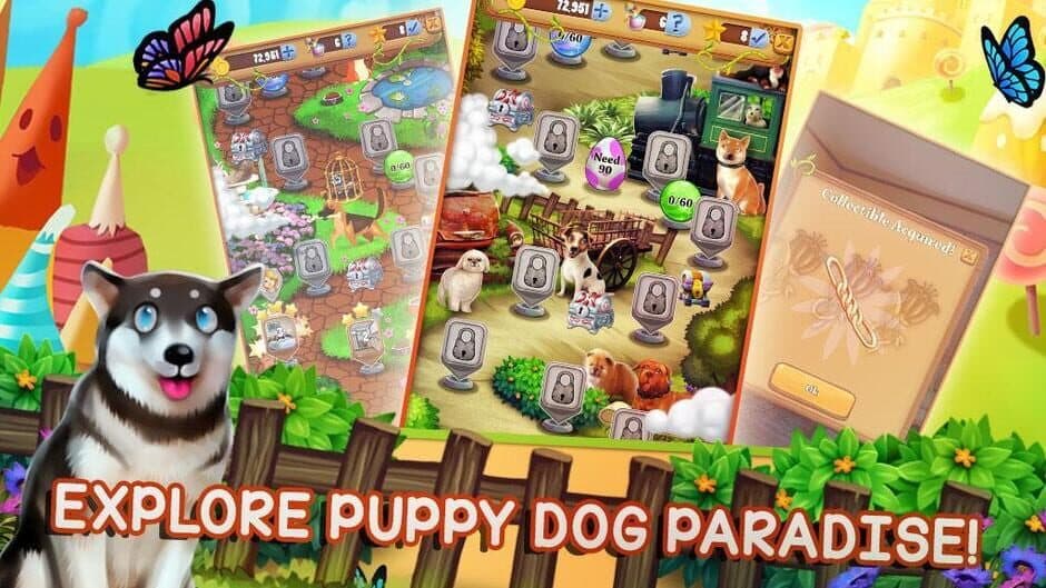 Скриншот 1 из Puppy Dog Pop: Bubble Shoot Mania