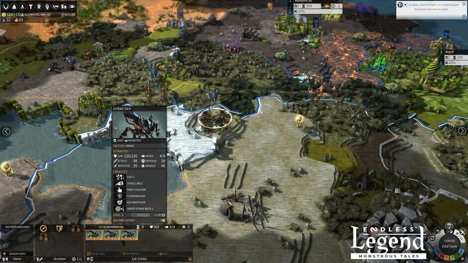 Скриншот 2 из Endless Legend: Monstrous Tales