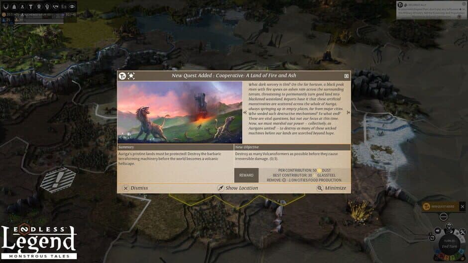 Скриншот 3 из Endless Legend: Monstrous Tales