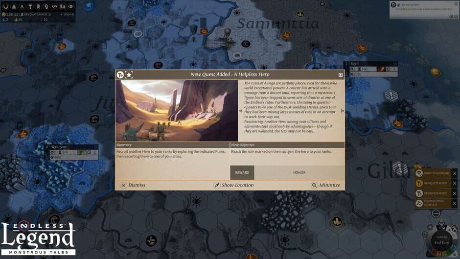 Скриншот 5 из Endless Legend: Monstrous Tales