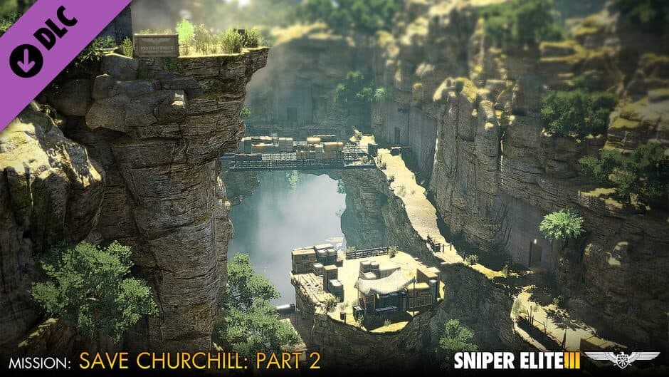 Скриншот 2 из Sniper Elite III: Save Churchill Part 2 - Belly of the Beast