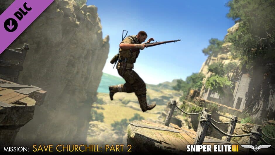 Скриншот 3 из Sniper Elite III: Save Churchill Part 2 - Belly of the Beast