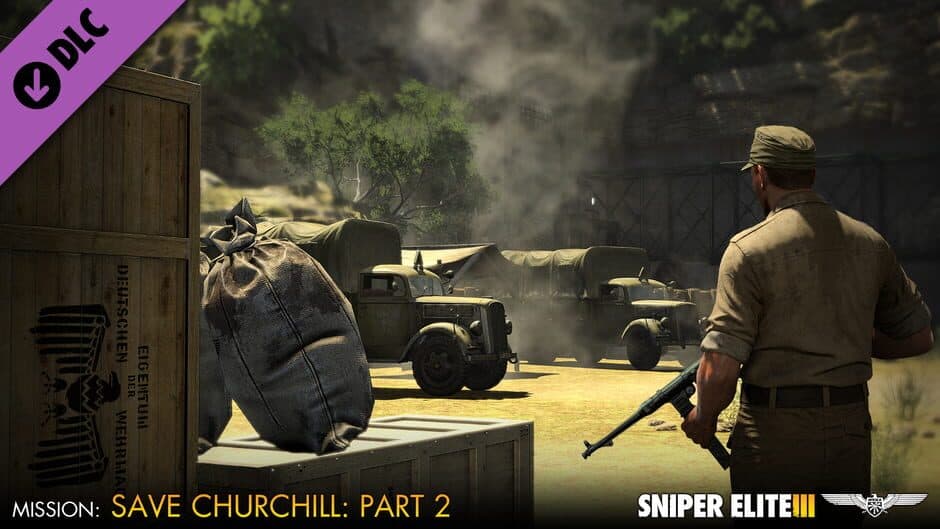 Скриншот 4 из Sniper Elite III: Save Churchill Part 2 - Belly of the Beast
