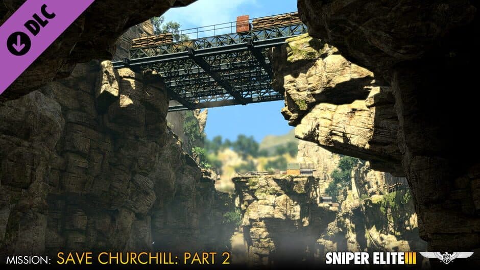 Скриншот 7 из Sniper Elite III: Save Churchill Part 2 - Belly of the Beast