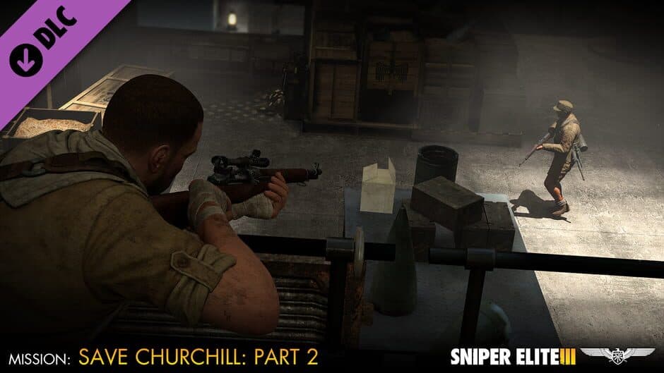 Скриншот 9 из Sniper Elite III: Save Churchill Part 2 - Belly of the Beast