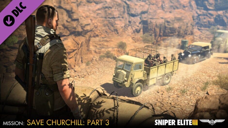 Скриншот 1 из Sniper Elite III: Save Churchill Part 3 - Confrontation