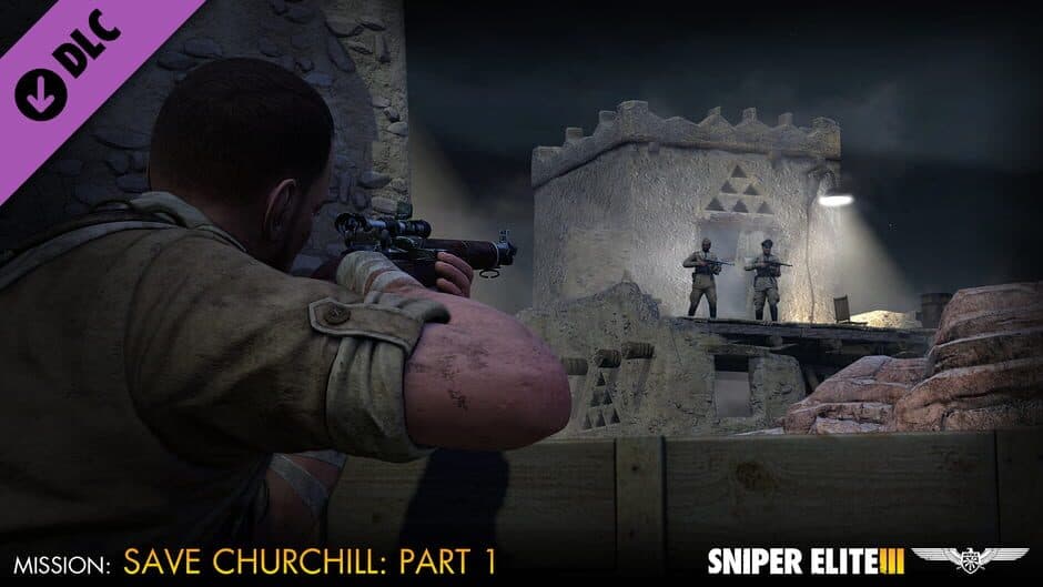 Скриншот 7 из Sniper Elite III: Save Churchill Part 1 - In Shadows