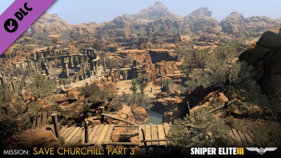 Скриншот 2 из Sniper Elite III: Save Churchill Part 3 - Confrontation
