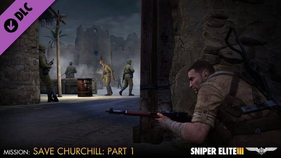 Скриншот 8 из Sniper Elite III: Save Churchill Part 1 - In Shadows