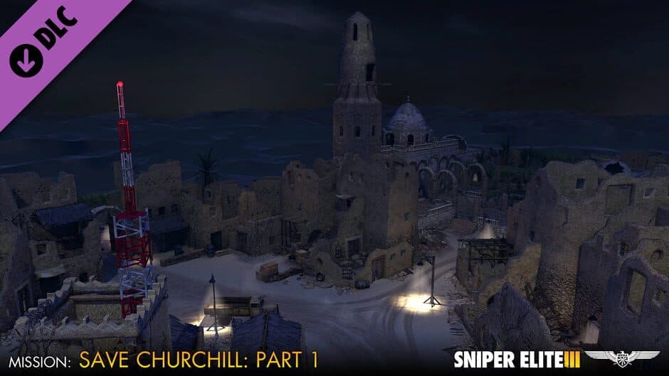 Скриншот 2 из Sniper Elite III: Save Churchill Part 1 - In Shadows