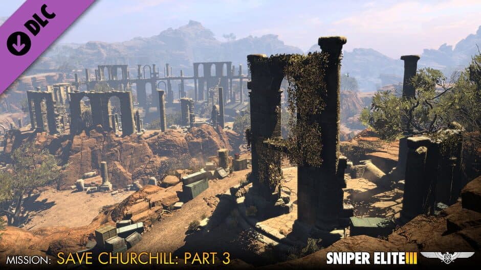 Скриншот 6 из Sniper Elite III: Save Churchill Part 3 - Confrontation