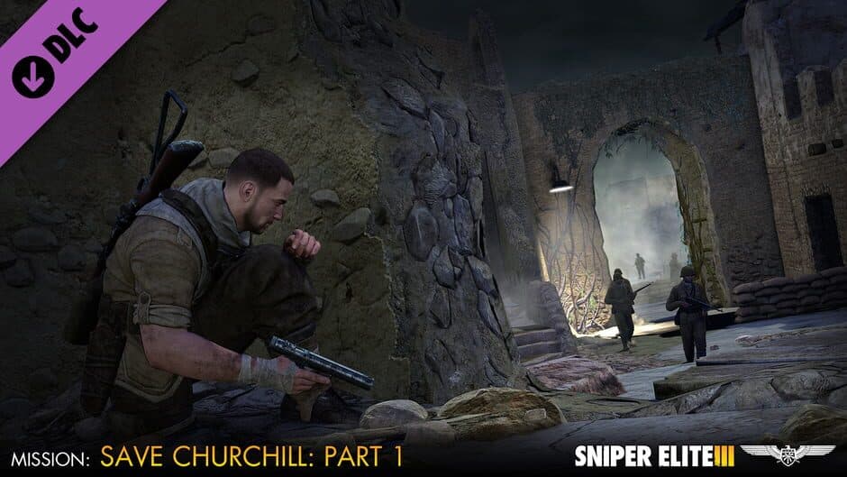 Скриншот 3 из Sniper Elite III: Save Churchill Part 1 - In Shadows