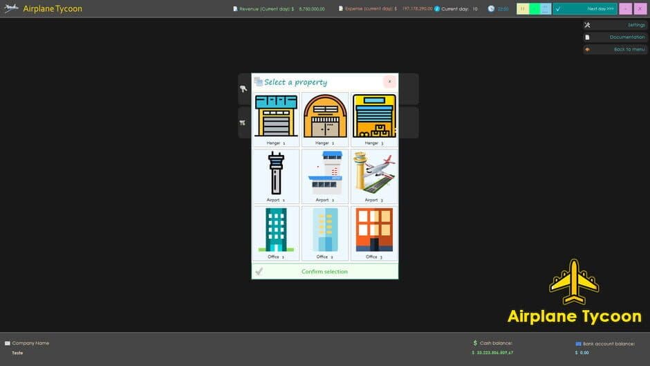 Скриншот 1 из Airplane Tycoon