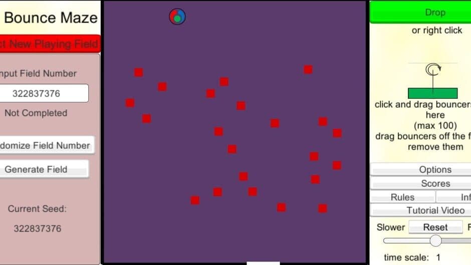 Скриншот 3 из Ball Bounce Maze