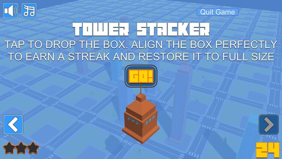 Скриншот 2 из Tower Stacker