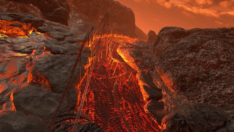 Скриншот 1 из Epic Roller Coasters: Tuwhena Volcano