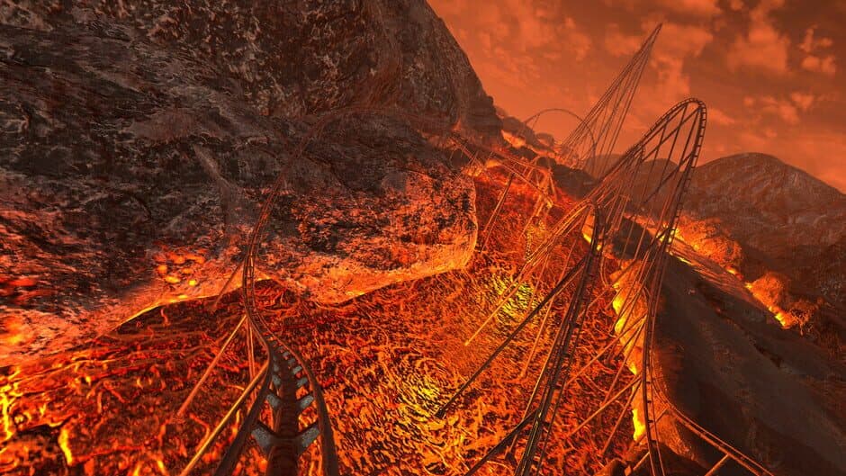 Скриншот 2 из Epic Roller Coasters: Tuwhena Volcano