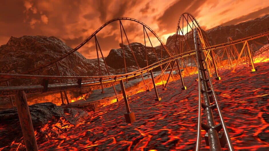 Скриншот 3 из Epic Roller Coasters: Tuwhena Volcano