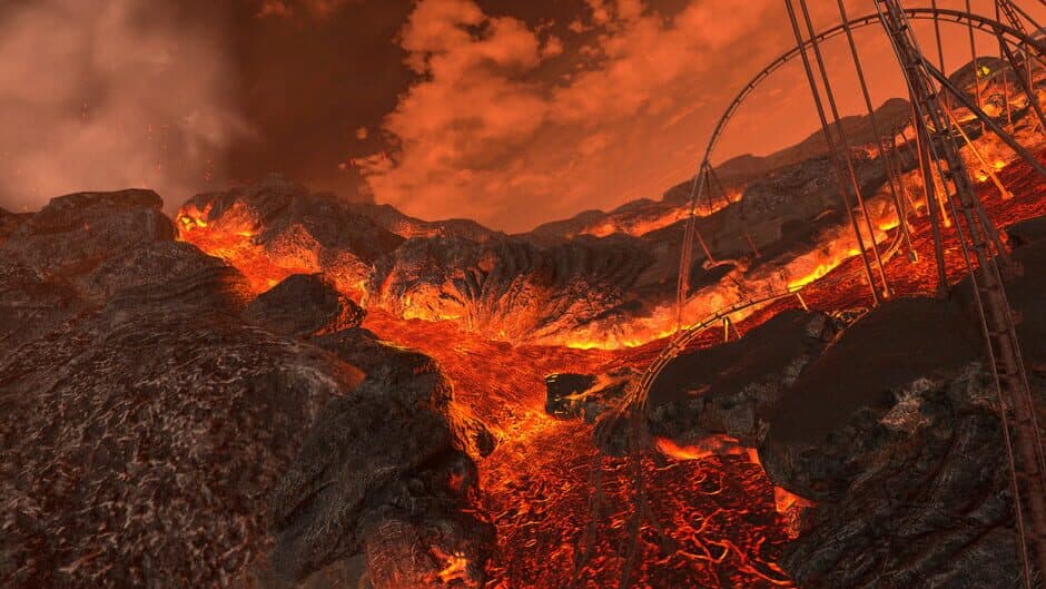 Скриншот 4 из Epic Roller Coasters: Tuwhena Volcano
