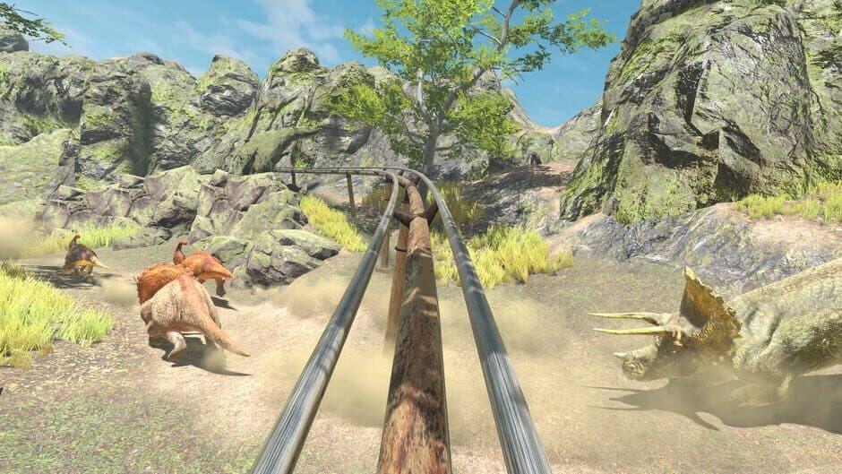 Скриншот 4 из Epic Roller Coasters: T-Rex Kingdom