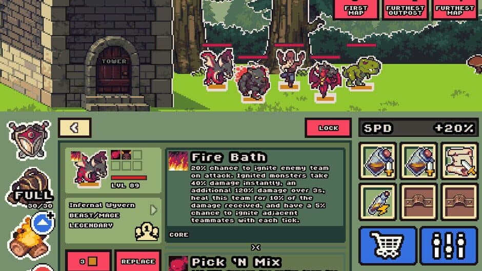 Скриншот 2 из Idle Monster Frontier