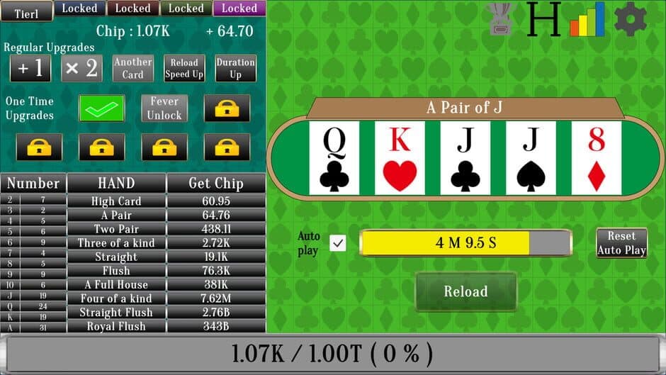 Скриншот 2 из Idle Poker