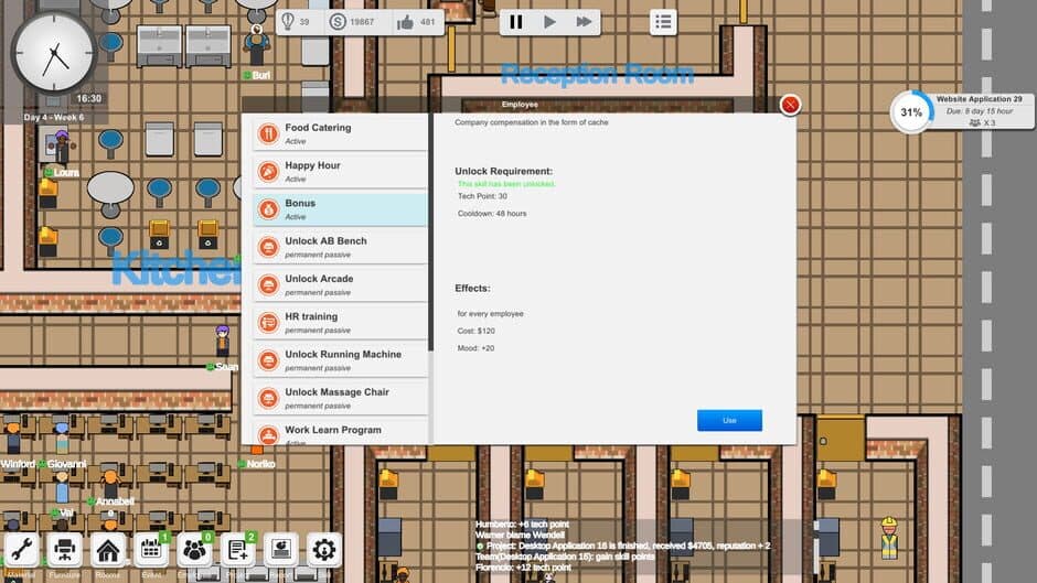 Скриншот 8 из Outsourcing: IT company simulator