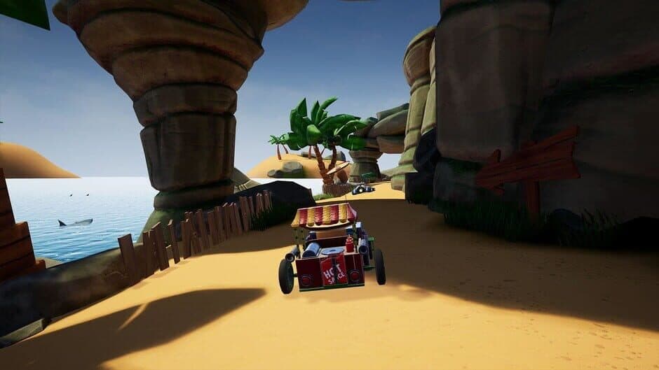 Скриншот 2 из Galaxy Kart