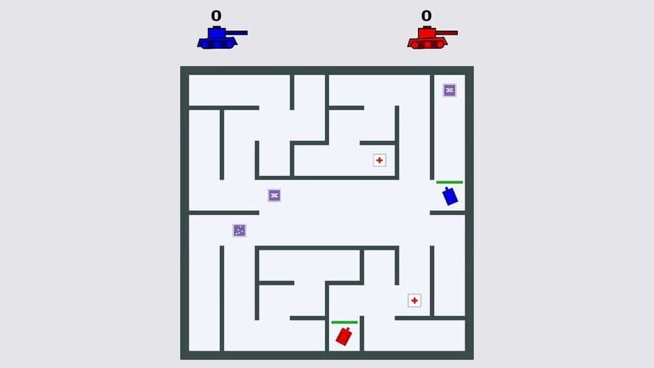 Скриншот 1 из Tanks in Labyrinth