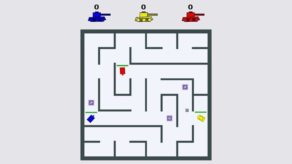 Скриншот 2 из Tanks in Labyrinth