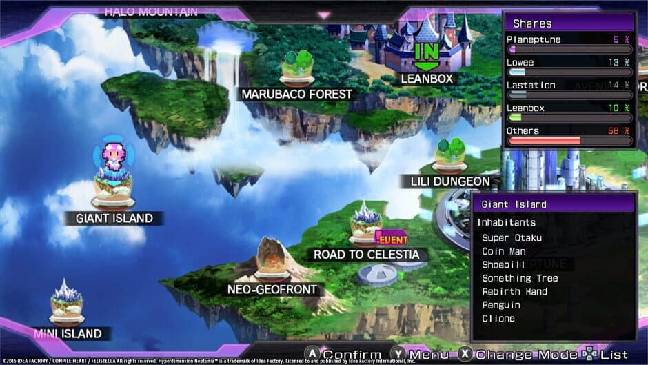 Скриншот 7 из Hyperdimension Neptunia Re;Birth1: Giant Island Dungeon