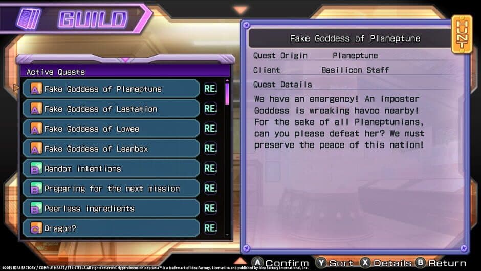 Скриншот 2 из Hyperdimension Neptunia Re;Birth1: Shares Quests