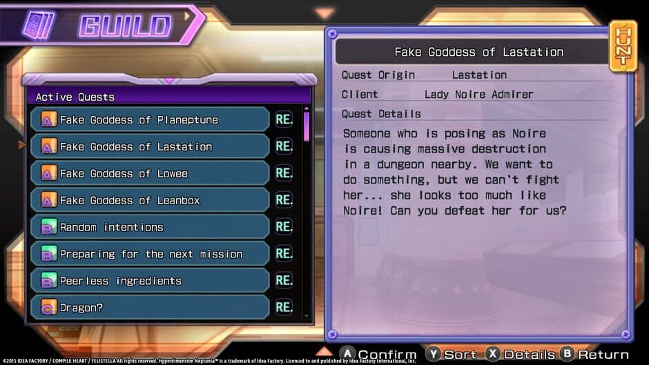 Скриншот 3 из Hyperdimension Neptunia Re;Birth1: Shares Quests