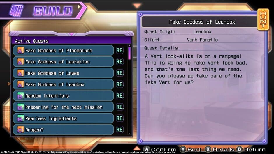 Скриншот 5 из Hyperdimension Neptunia Re;Birth1: Shares Quests