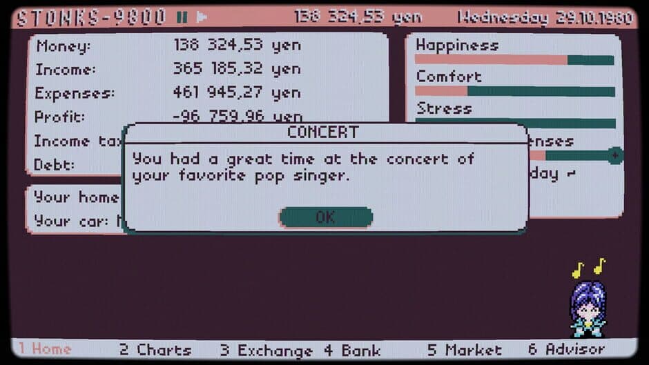 Скриншот 3 из Stonks-9800: Stock Market Simulator