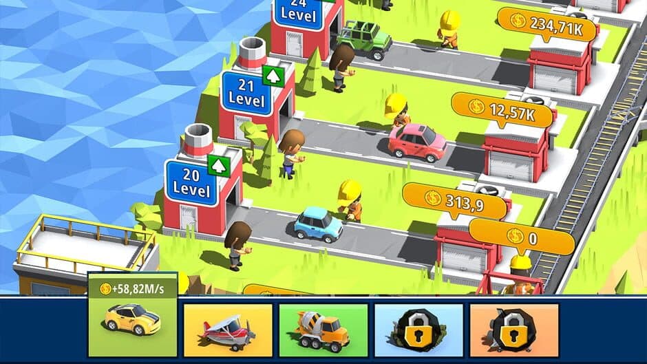 Скриншот 1 из Idle Inventor: Factory Tycoon