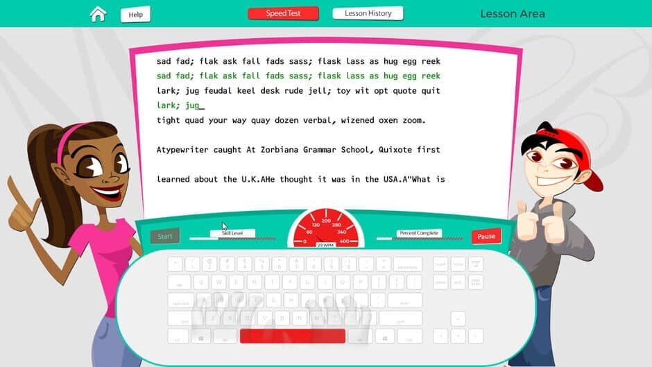 Скриншот 8 из Mavis Beacon Keyboarding Kidz