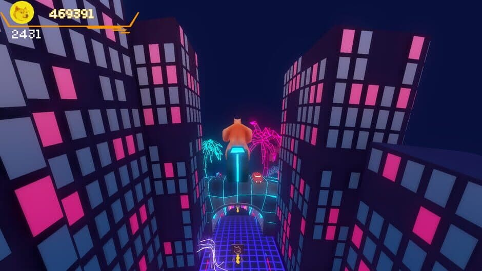 Скриншот 1 из Cyber-doge 2077: Meme runner