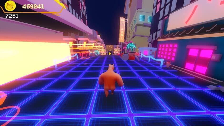 Скриншот 6 из Cyber-doge 2077: Meme runner