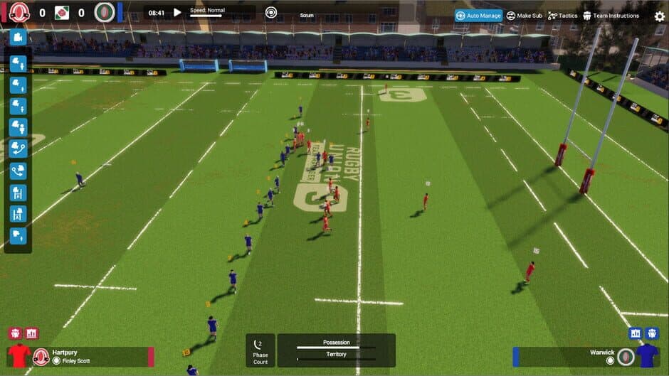 Скриншот 2 из Rugby Union Team Manager 3