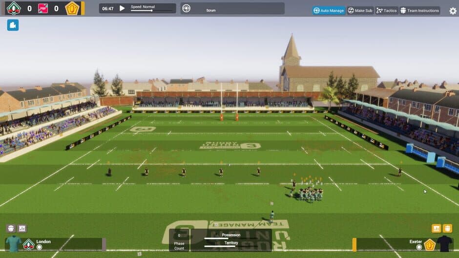 Скриншот 3 из Rugby Union Team Manager 3