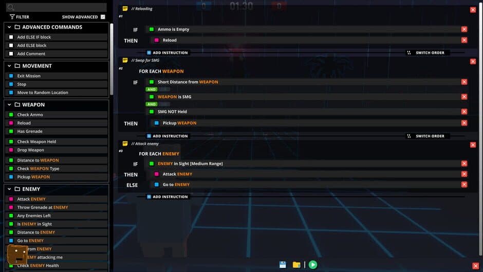 Скриншот 2 из DumbBots: Hello World