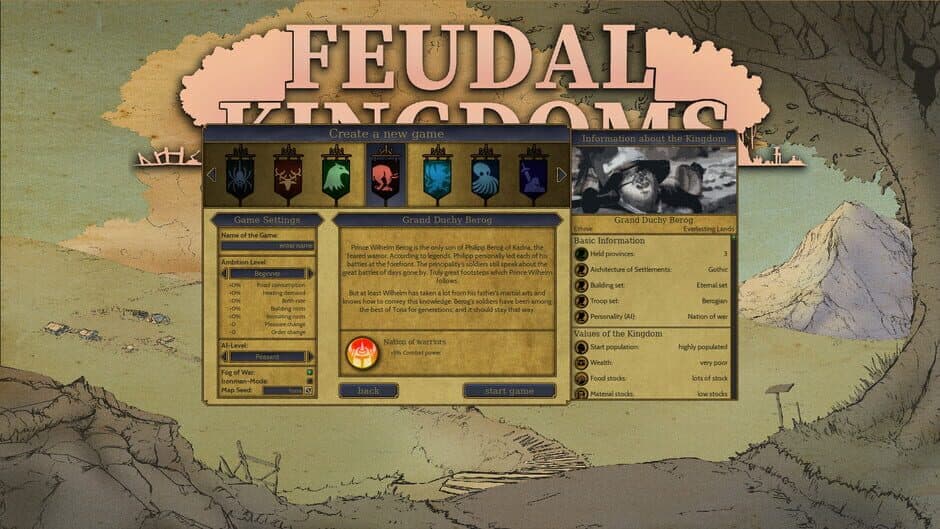 Скриншот 1 из Feudal Kingdoms
